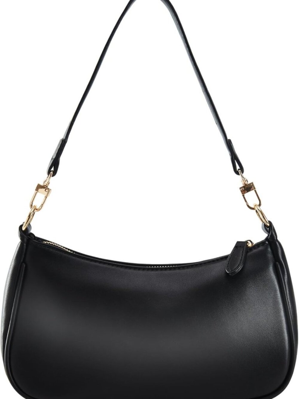 Chic Vegan Leather Crossbody Shoulder Bag | Small Hobo Clutch Purse for Women